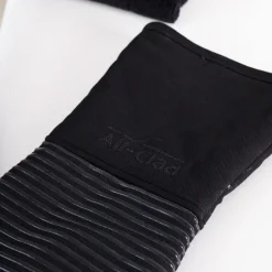 2-Pack Black Oven Mitt Set / Ultimate Heat Protection with All-Clad