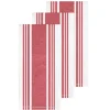 3-Pack Chilli Red Dual Kitchen Towel Set / Pop of Colour with Maximum Absorbency