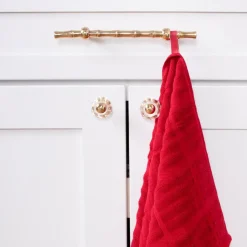 2-Pack Chilli Red Kitchen Towel Set / Stylish, High-Quality Kitchen Towels
