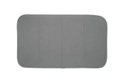 2-Pack Pewter Grey Drying Mat Set / Modern Look and Superior Drying Performance
