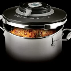 PC8-Precision Stainless Steel Stovetop Pressure Cooker | All-Clad