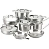 14-Piece BD5 Stainless Steel Cookware Set I All-Clad