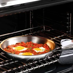 2-Piece Fry Pan Set / All-Clad D3 Stainless Steel (10-inch and 12-inch)
