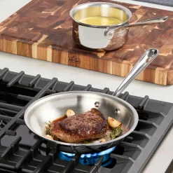 2-Piece Kitchen Helper Set / Essential All-Clad D3 Cookware