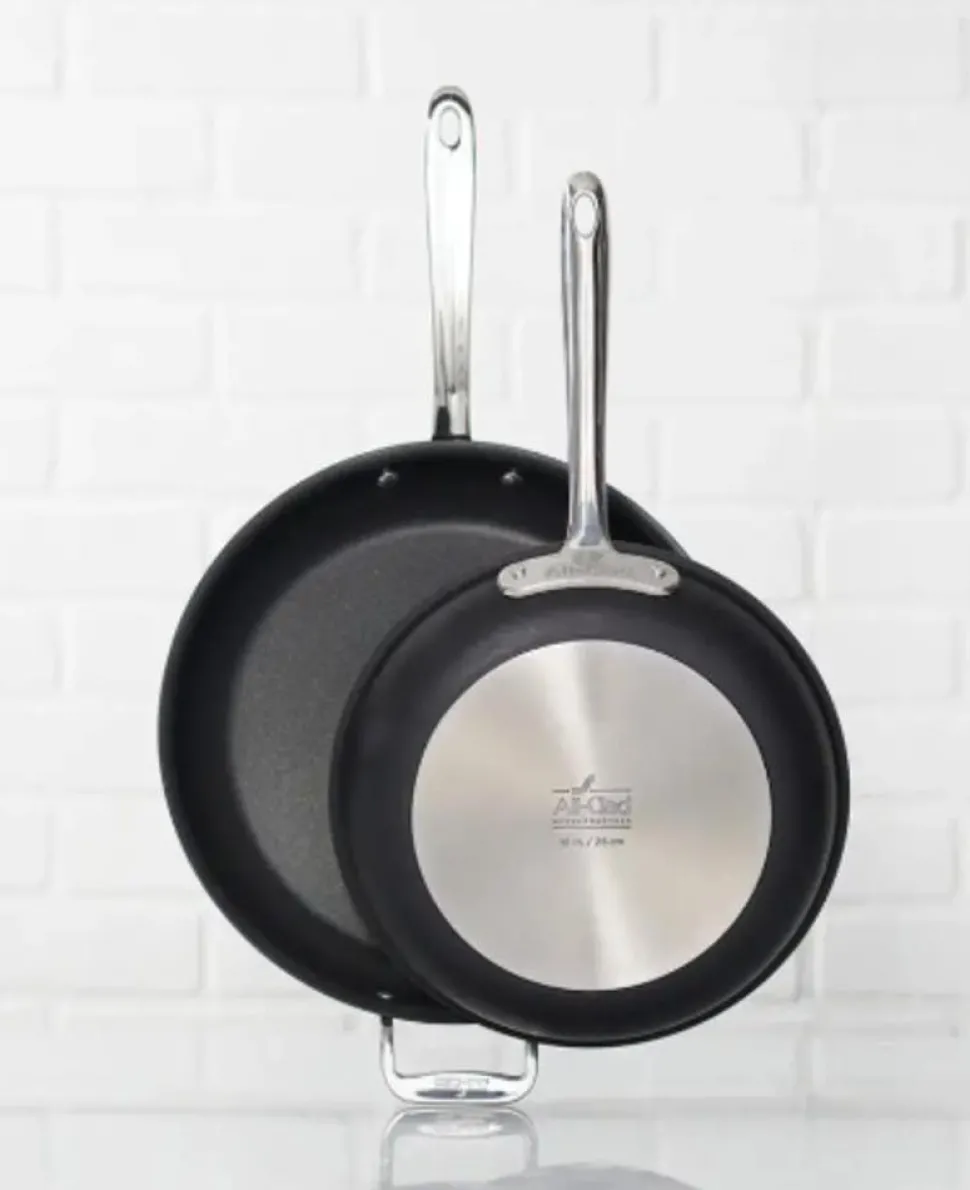 3-Piece Nonstick Cookware Set / Compact Cooking by All-Clad NS Pro
