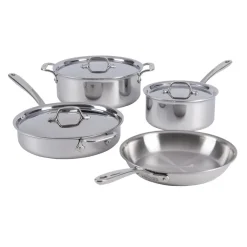 7-Piece Pots and Pans Set / All-Clad D3 Stainless Everyday Collection