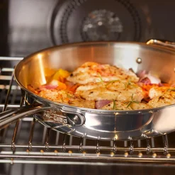 7-Piece Pots and Pans Set / All-Clad D3 Stainless Everyday Collection