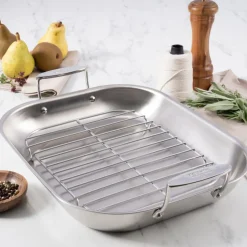 20-Piece Stainless Steel Cookware Set | All-Clad D3 Cookware Set