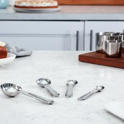 4-Piece Stainless Steel Measuring Spoon Set I All-Clad