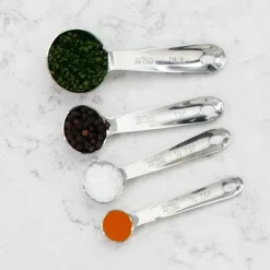 4-Piece Stainless Steel Measuring Spoon Set I All-Clad