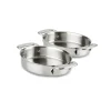 2-Piece Stainless Steel Mini Oval Baker Set I All-Clad