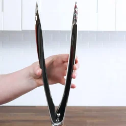 Precision Stainless Steel Tools, Locking Tongs, 12 inch