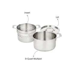 8-Quart Multipot with Insert / Cook More, Strain Less