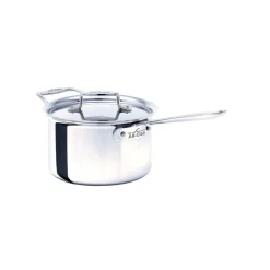 4-Quart Sauce Pan with Lid / All-Clad D5 Polished Stainless Cooking Power