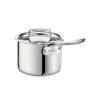 2-Quart Sauce Pan with Lid / All-Clad D5 Polished Stainless Versatility