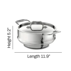3-Quart Stainless Steel All-Purpose Steamer I All-Clad
