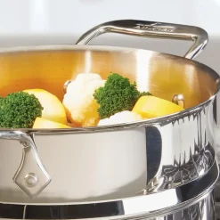 5-Quart Stainless Steel Steamer, Vegetable Steamer I All-Clad