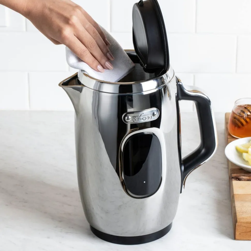 Stainless Steel Electric Kettle - 1.5L Touchscreen Kettle | All-Clad