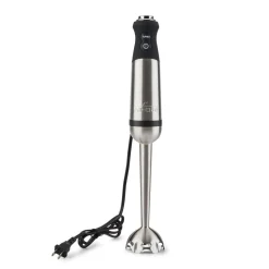 Stainless Steel Immersion Hand Blender, 600 Watts