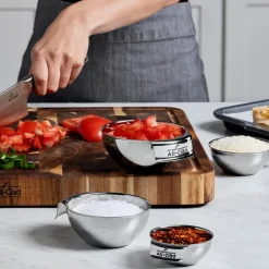 Stainless Steel Mini Measuring Bowl Set - 4 Piece | All-Clad