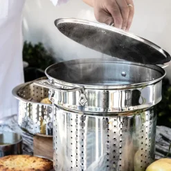 Stainless Steel Multi-Pot With Steamer Insert, 12 Qt | All-Clad