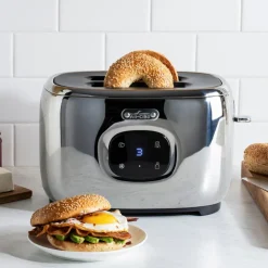 Touchscreen 2 Slice Toaster; Stainless Steel; 7 Browning Levels