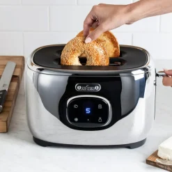 Touchscreen 2 Slice Toaster; Stainless Steel; 7 Browning Levels