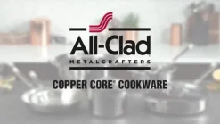Copper Core 5-Ply Bonded 15 Piece Cookware Set | All-Clad