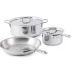 D3 Everyday Stainless 3-Ply Bonded Cookware, 5 Piece Set | All-Clad