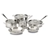 D3 Stainless 3-ply Bonded Cookware Set, 10 piece Set