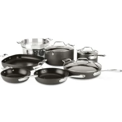 10-Piece Essentials Nonstick Cookware Set I All-Clad